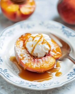 Baked Peaches Recipe