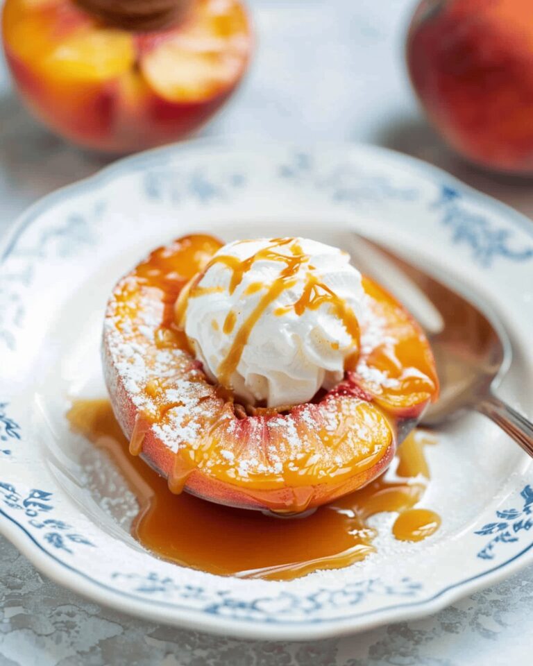 Baked Peaches Recipe