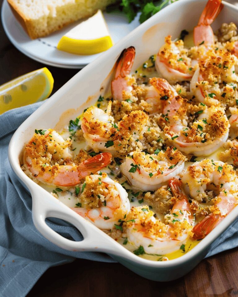 Oven-Baked Shrimp Oreganata Delight Recipe