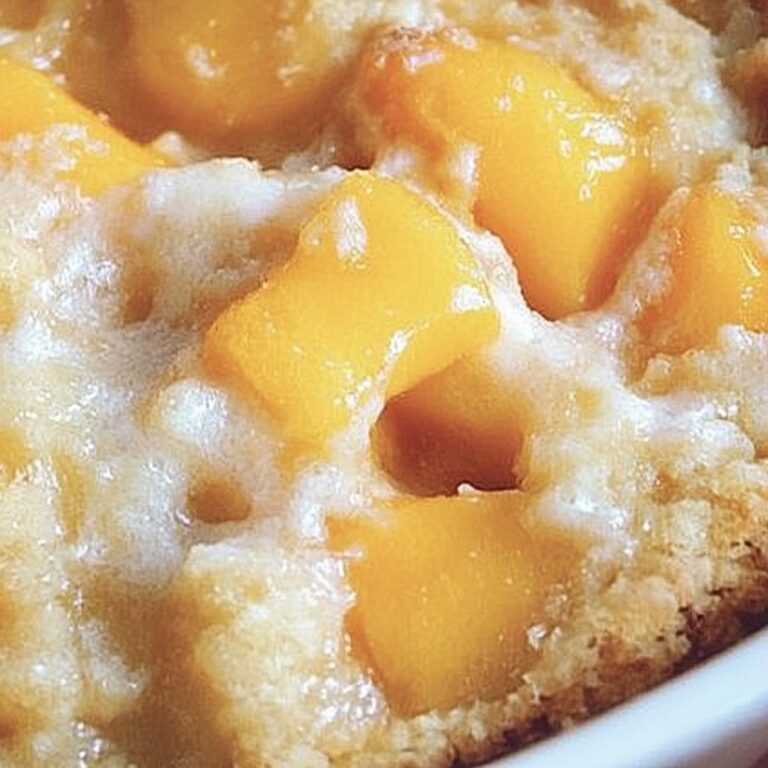 Sweet Peach Cobbler Recipe