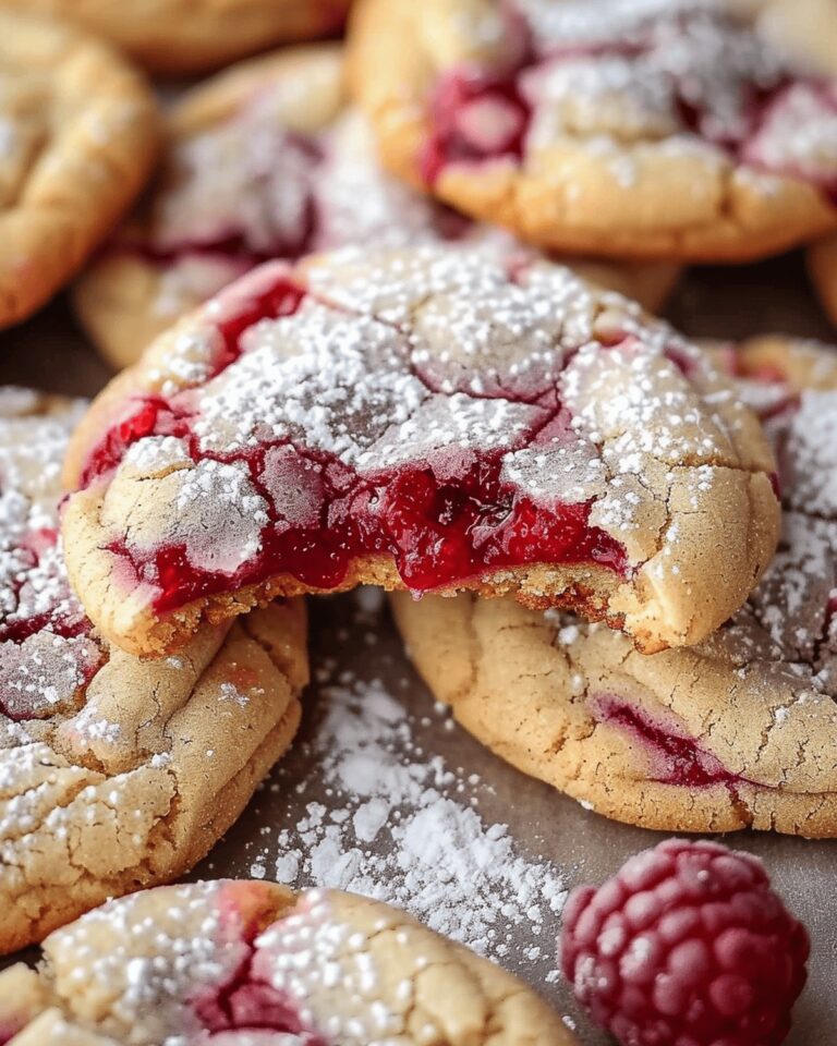 Raspberry Bliss Chewy Cookies Recipe