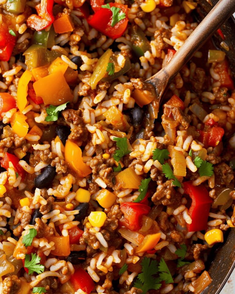 Mexican Beef And Rice Delight Recipe