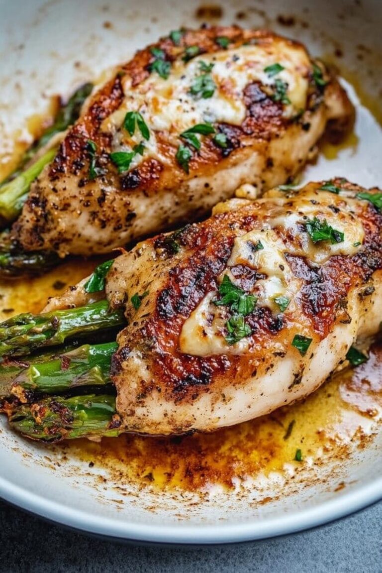 Asparagus Stuffed Chicken Breast Recipe