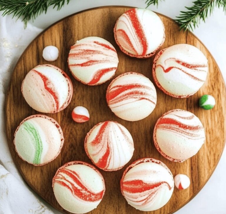 Elegant Peppermint Macarons Recipe