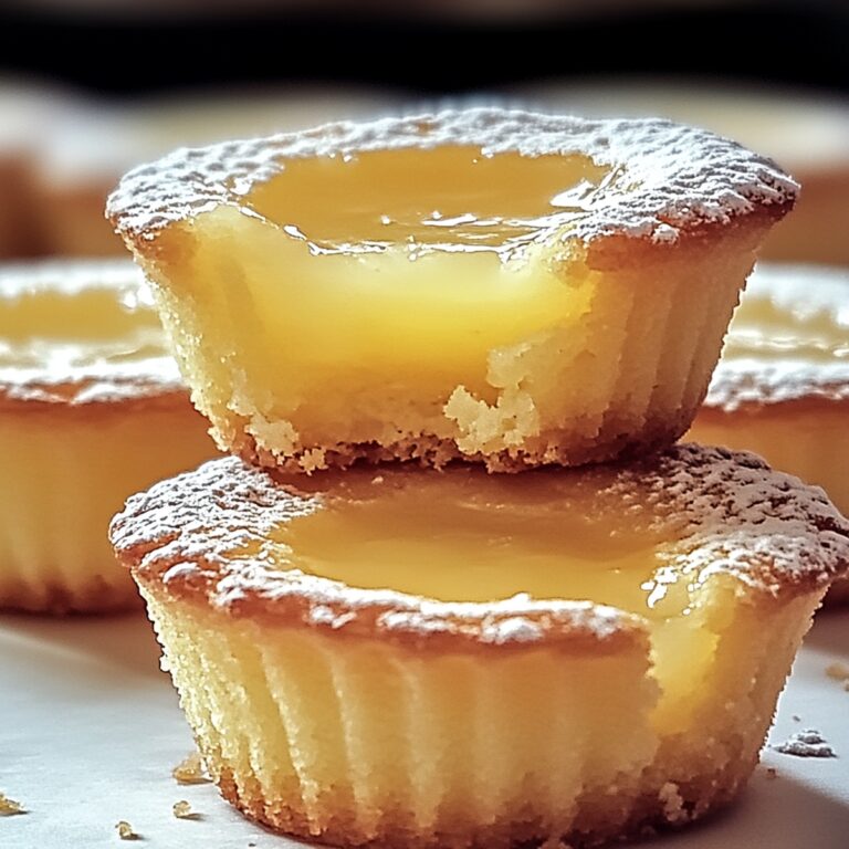 Tangy Lemon Bar Cookie Cups Recipe