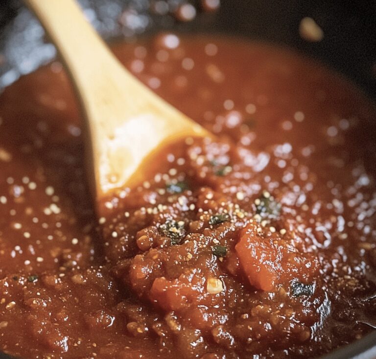 Authentic Homemade Spaghetti Sauce Recipe