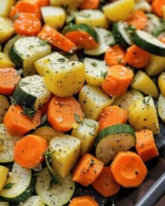 Herb-Infused Roasted Veggie Medley Recipe