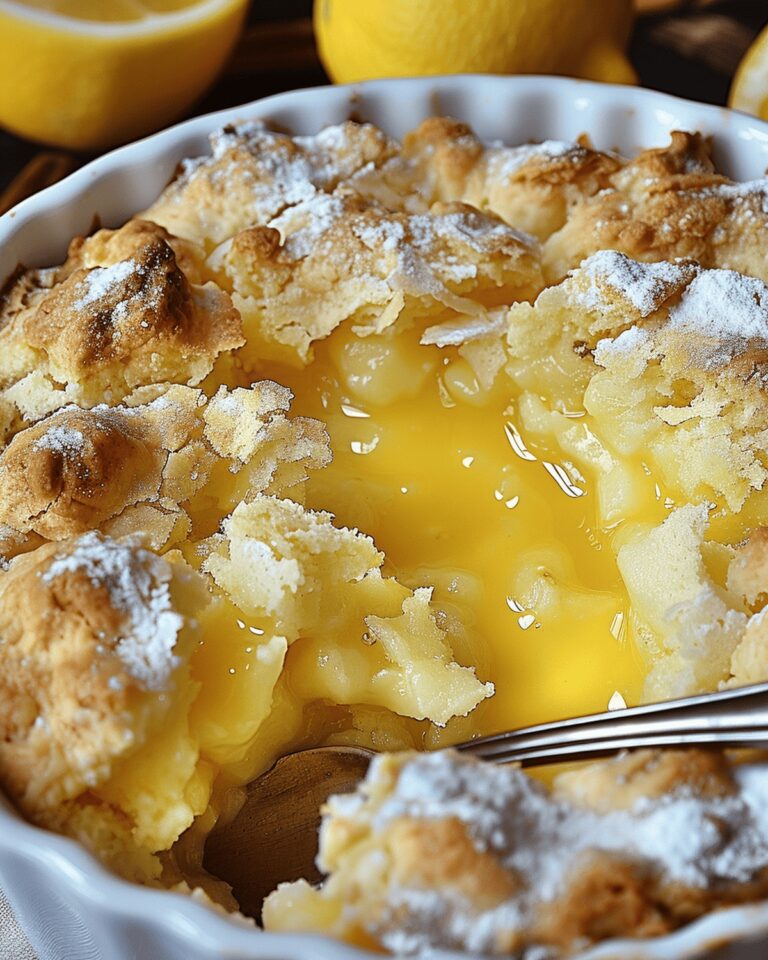Lemon Cobbler Recipe