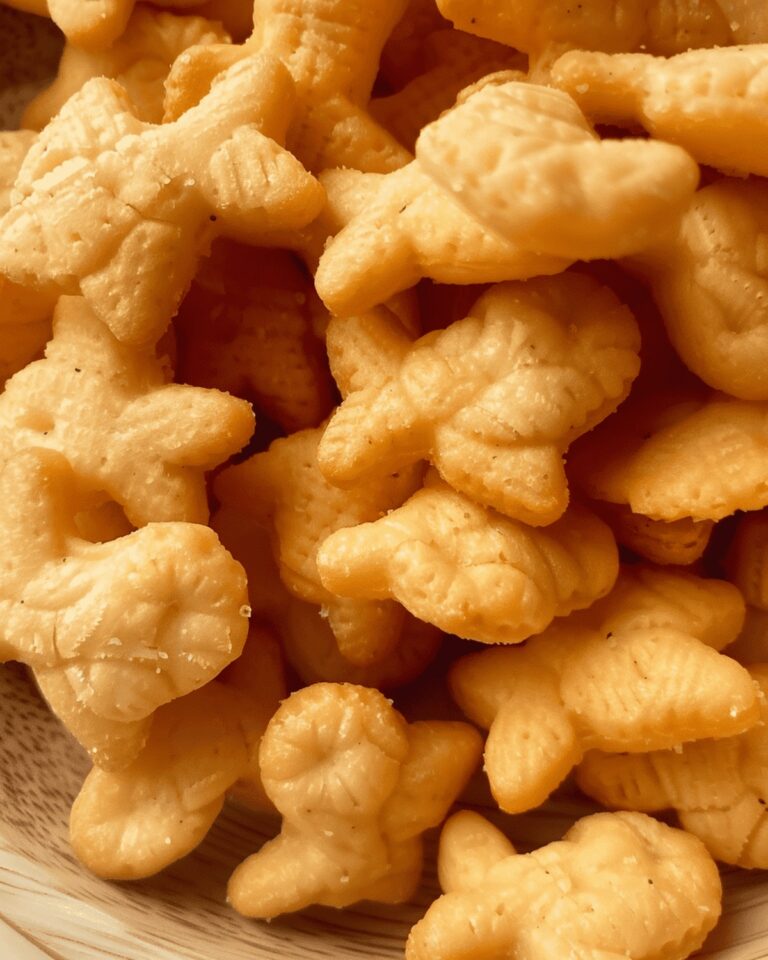 Homemade Goldfish Crackers Recipe