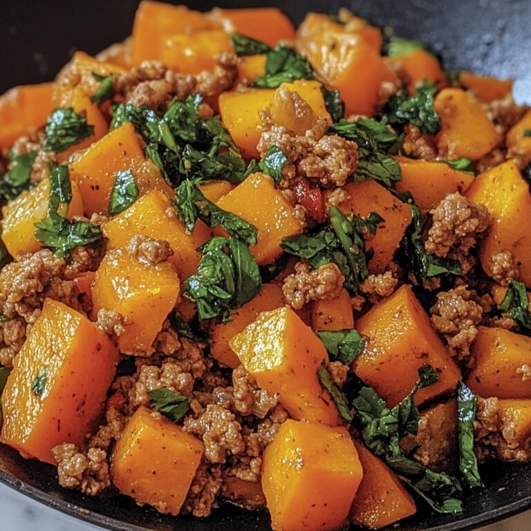 Hearty Ground Turkey Sweet Potato Skillet Recipe