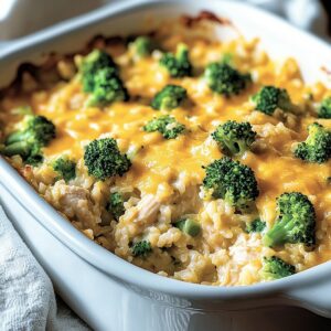 Creamy Chicken Broccoli Rice Casserole Recipe