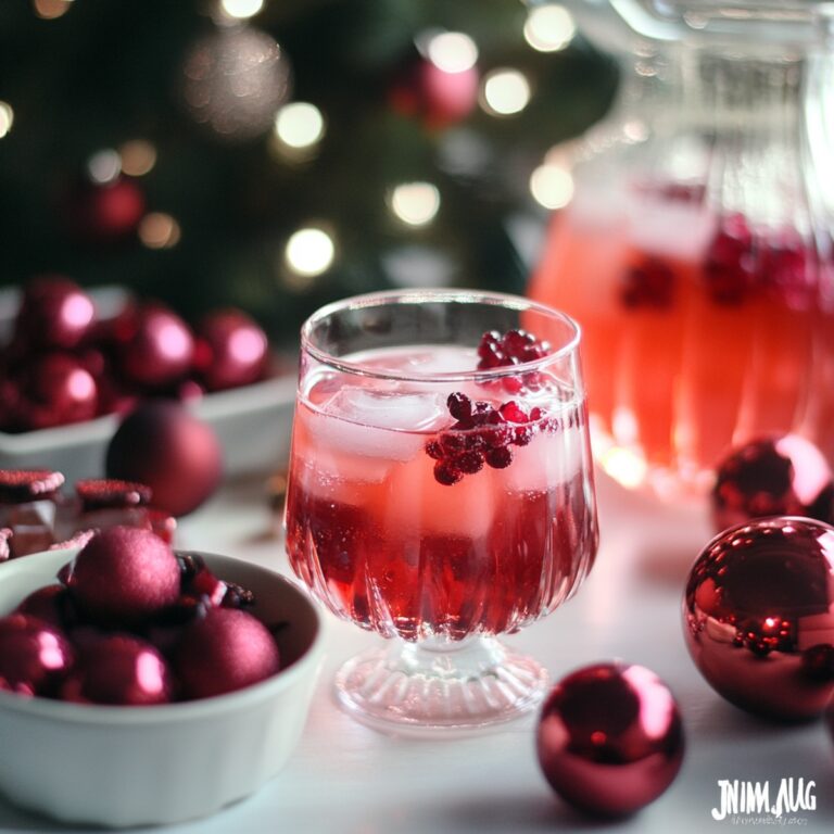 Festive Jingle Juice Holiday Punch Recipe