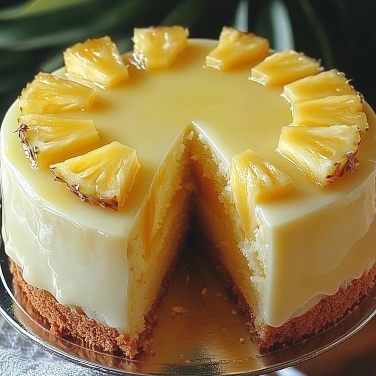Tropical Pineapple Cake Recipe
