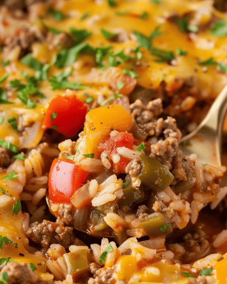 Stuffed Pepper Skillet Bake Recipe