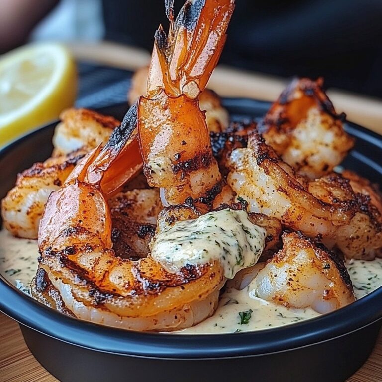 Mouthwatering Garlic Parmesan Grilled Shrimp With Lemon-Herb Aioli Recipe