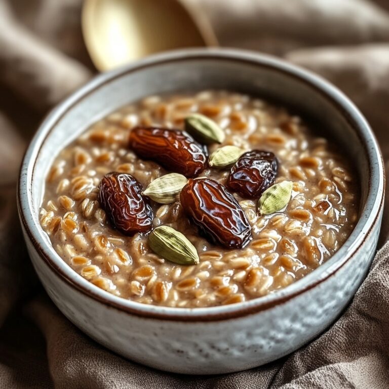 Hearty Farro Breakfast Pudding With Dates And Cardamom Recipe