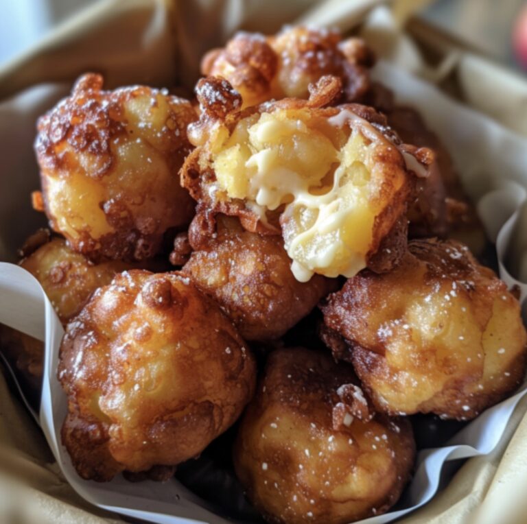 Crispy Apple Fritter Bites Recipe