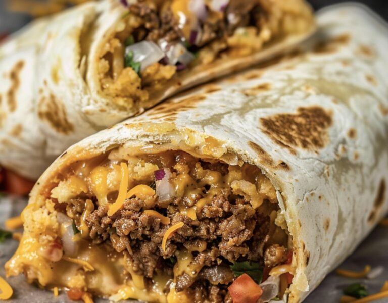 Hearty Taco Bell Beefy Melt Burrito Recipe