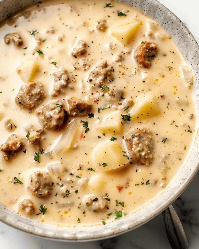 Creamy Italian Sausage Soup Recipe