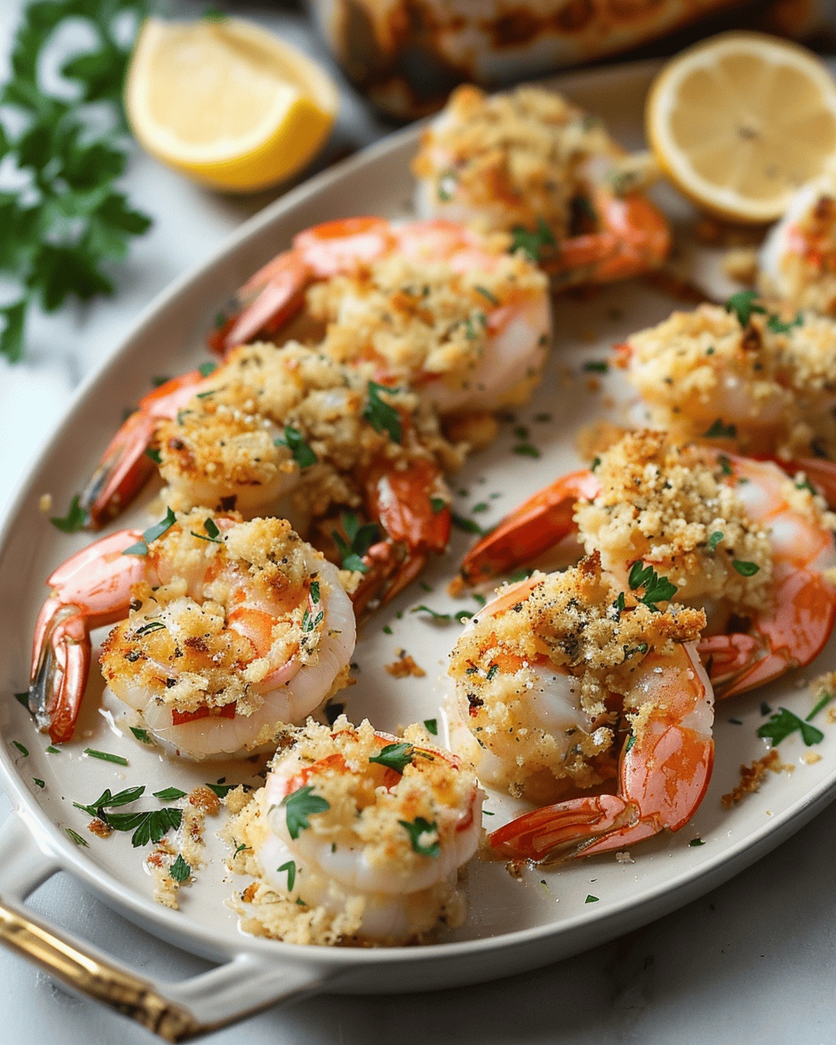 Christmas Delight Stuffed Shrimp Recipe