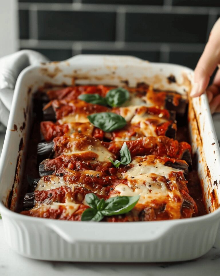 Eggplant Roll-Ups With Spicy Ricotta And Spinach Recipe