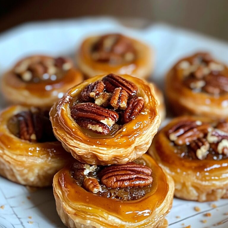 Irresistible Puff Pastry Pecan Pie Bites Recipe