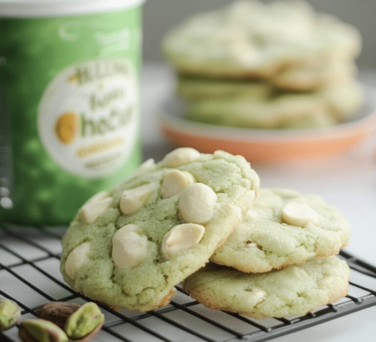 Soft Pistachio Pudding Cookies Recipe