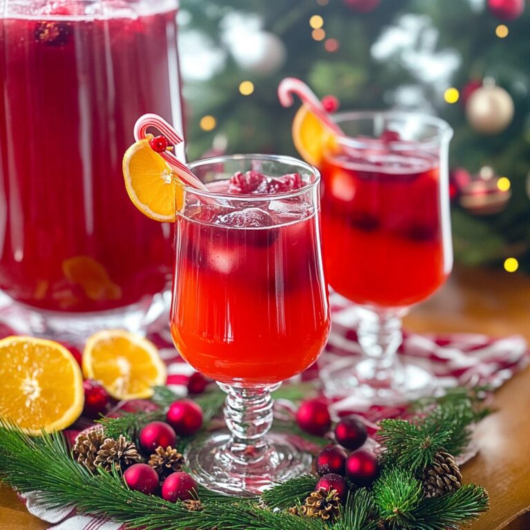 Chilled Christmas Punch Recipe