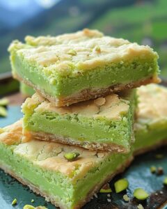 Pistachio Dream Cookie Bars Recipe