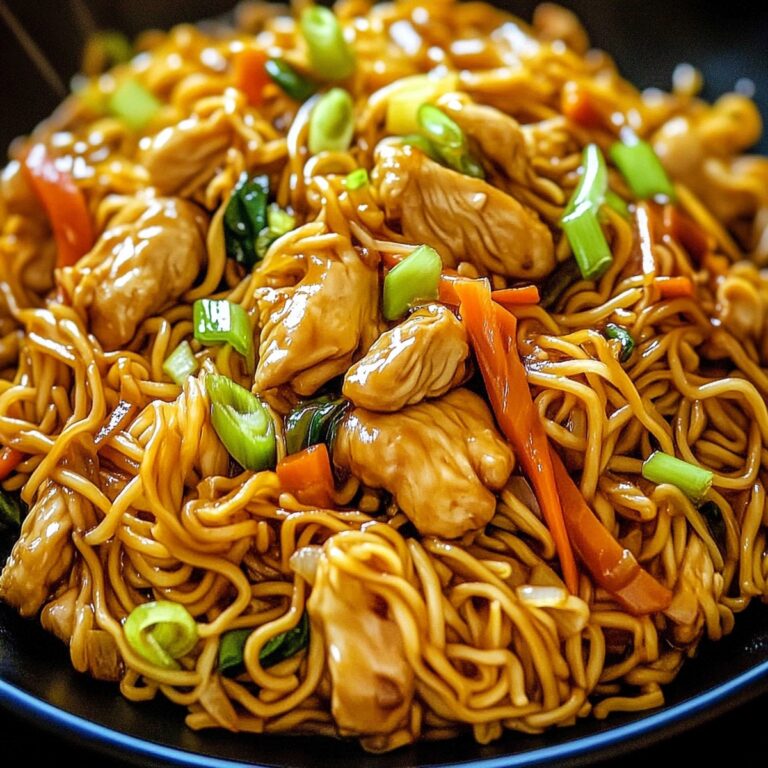 Authentic Chicken Chow Mein With Homemade Sauce Recipe