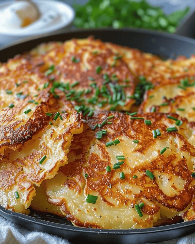 Buttery German Potato Pancakes With A Twist Recipe