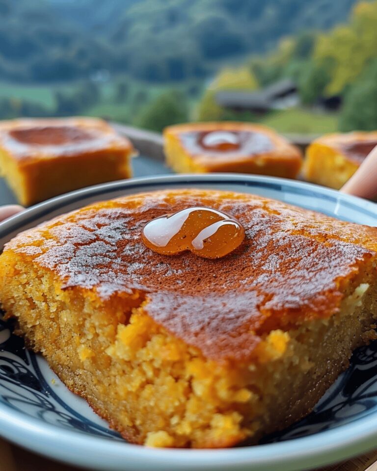 Sweet Potato Cornbread With Cinnamon Honey Spread Recipe