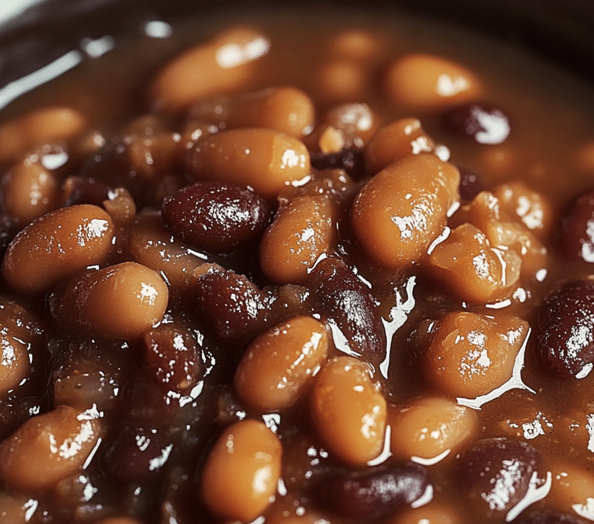 Smoky Root Beer Baked Beans Recipe