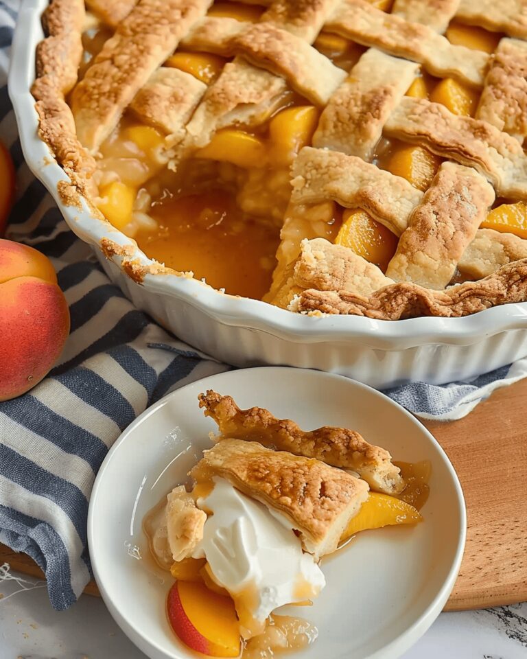 Peach Delight Cobbler Recipe