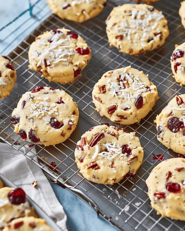 Cranberry Coconut Delight Cookies Recipe