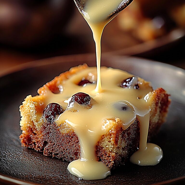 Heartwarming Grandmas Old-Fashioned Bread Pudding With Vanilla Sauce Recipe