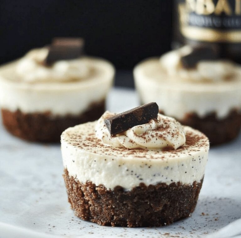 Irresistible Baileys Mini Cheesecakes Recipe