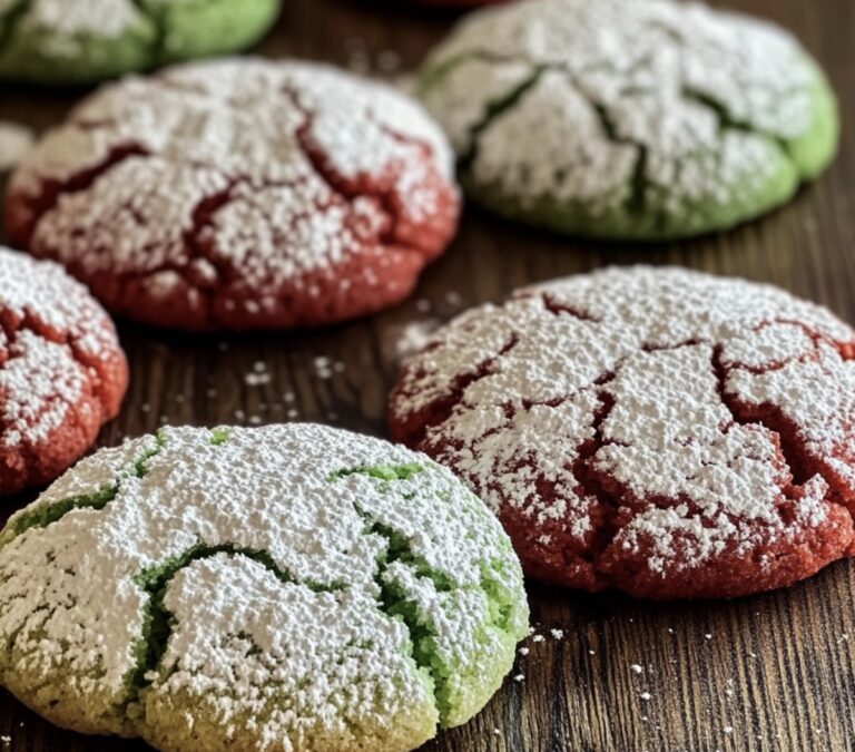 Effortless Cake Mix Crinkle Cookies Recipe