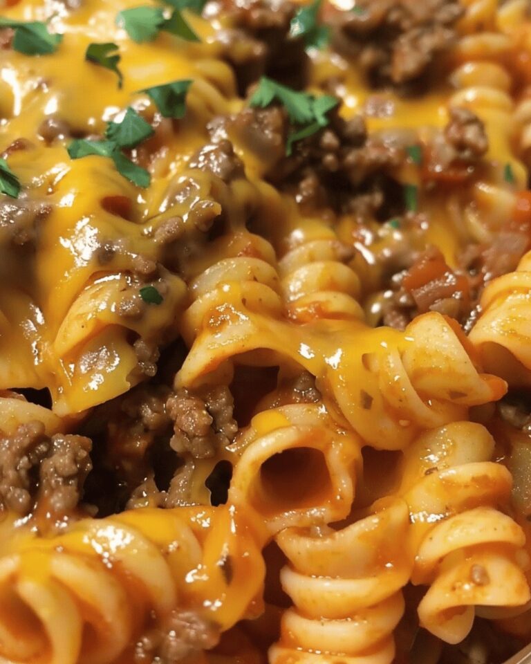 Cheesy Taco Pasta Delight Recipe