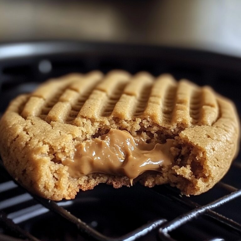 Crispy Air Fryer Peanut Butter Cookies Recipe