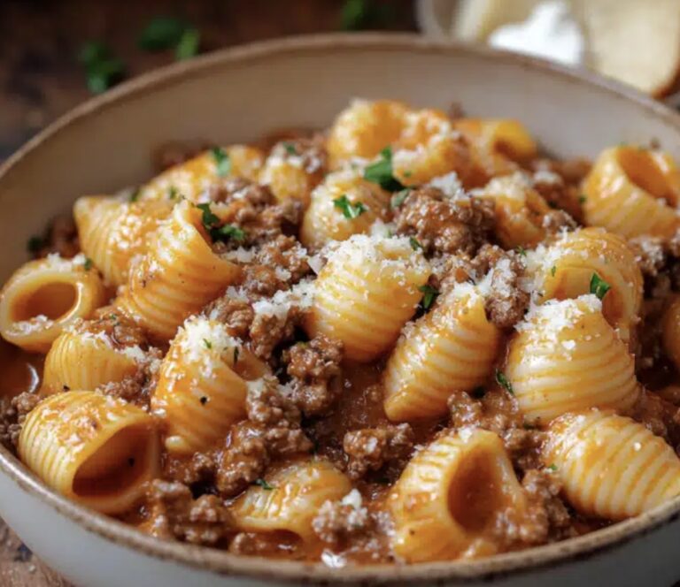Hearty Beef And Shells Recipe
