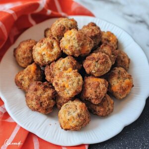 Cheesy Cheddar Bay Sausage Balls Recipe