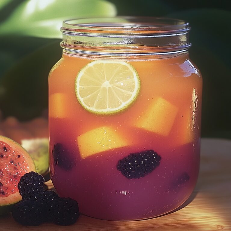 Vibrant Tropical Fruit Punch Recipe