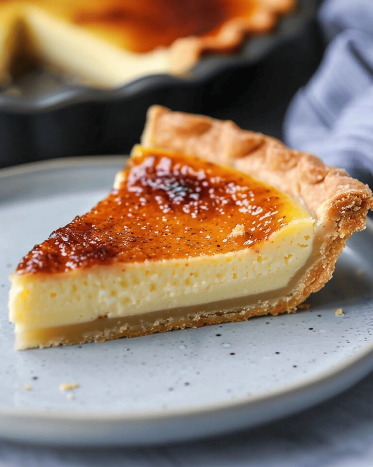 Creme Brulee Tart Recipe
