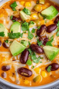 Creamy Chicken Enchilada Soup Recipe