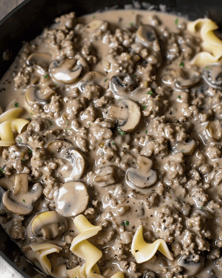 Ground Beef Creamy Delight Recipe