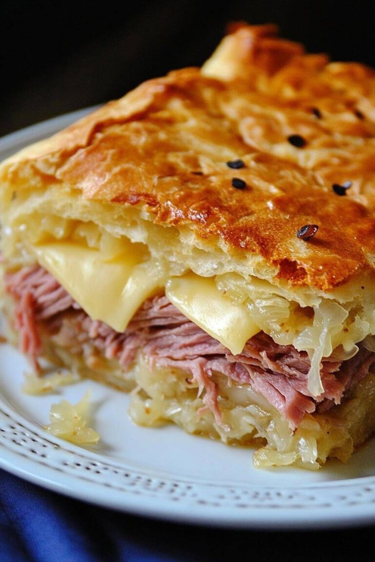 Reuben Crescent Bake Recipe