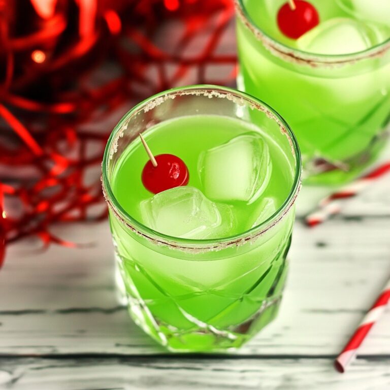 Festive Grinch Cocktail Recipe