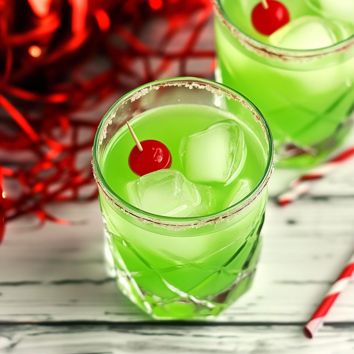 Festive Grinch Cocktail Recipe