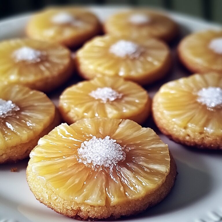 Sweet Pineapple Upside-Down Sugar Cookies Recipe